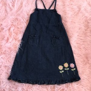 NWOT Gymboree girls denim jean dress